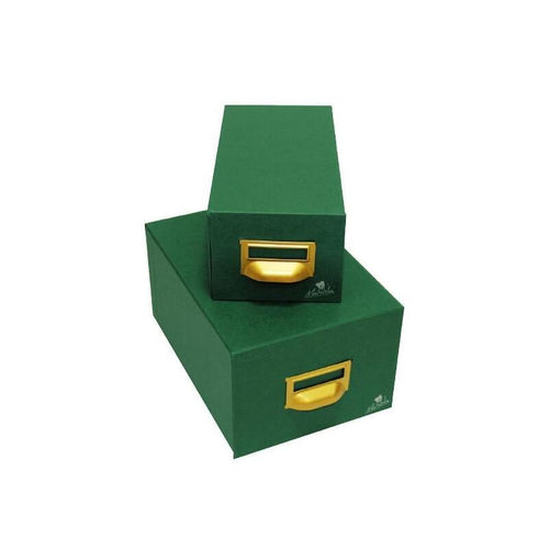 Mariola Fichero Cartón Forrado Geltex 500 Fichas 95X65 Green — image 1