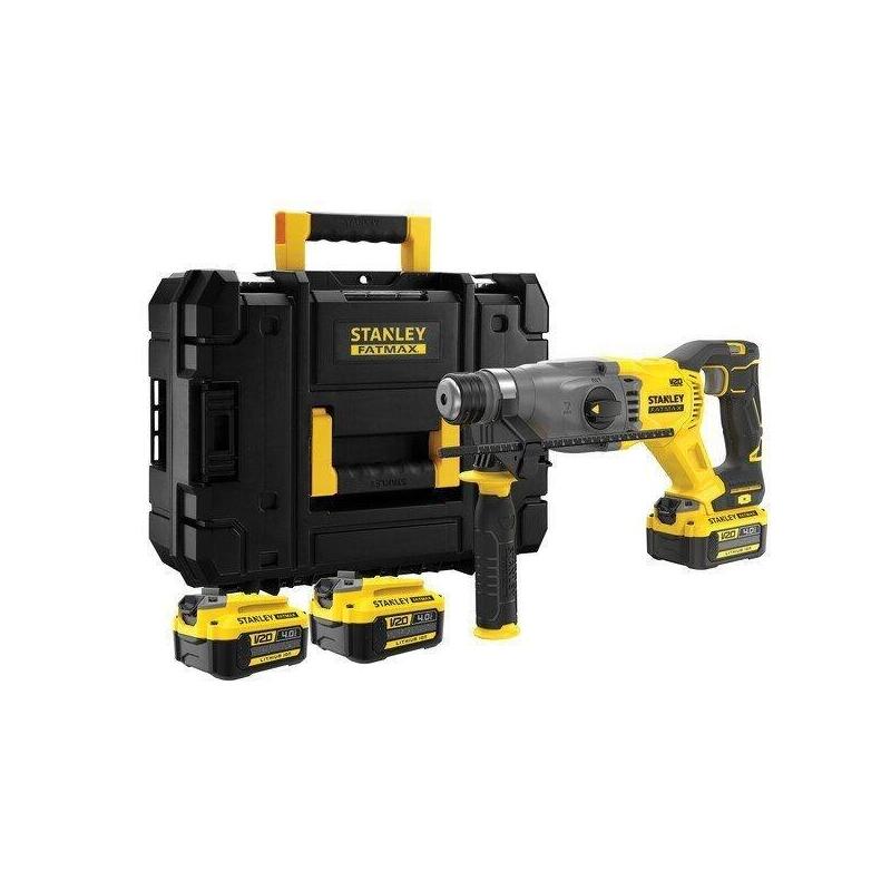 Hammer Stanley Fatmax Sds-plus V20 18V, Motor Without Escobillas, 2J Impacto, 3 Modos (rotativo, Percutor And