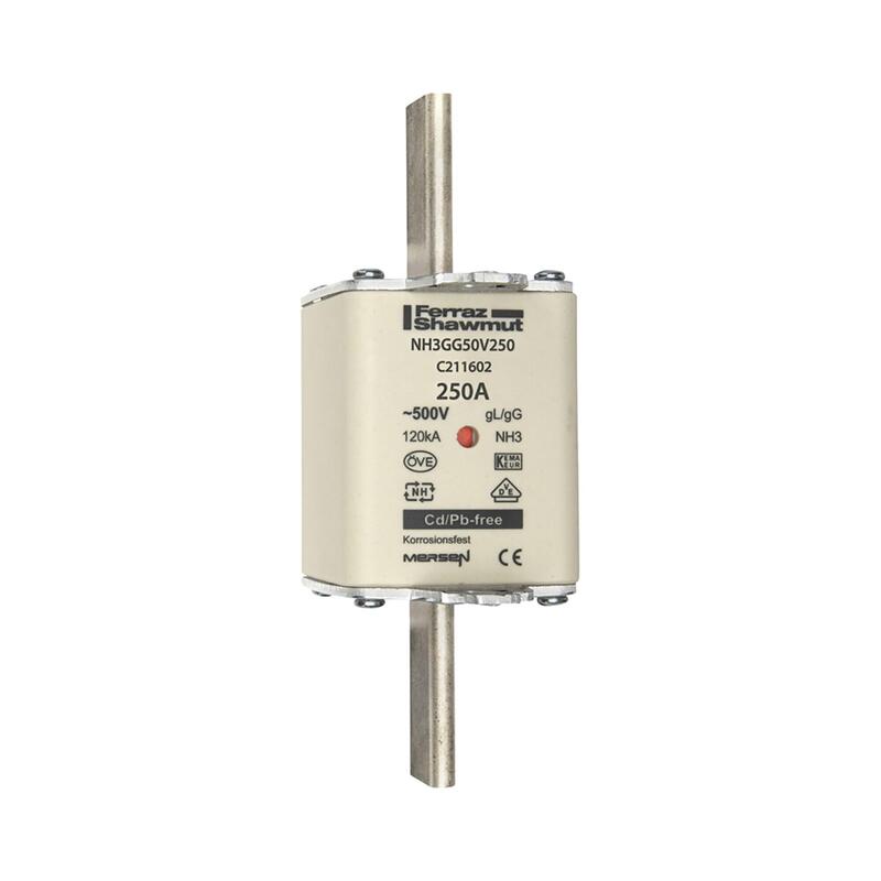 Mersen 1B375.000000 NH3 250A Gg 500V Fusible Nh Sf Low Voltage