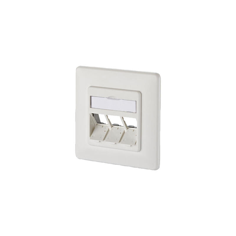 Metz Connect Módulo Socket Connection Up 3 Port Without Equipar White Puro