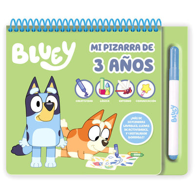Mi Whiteboard Actividades 3 Years Bluey Spanish — image 1