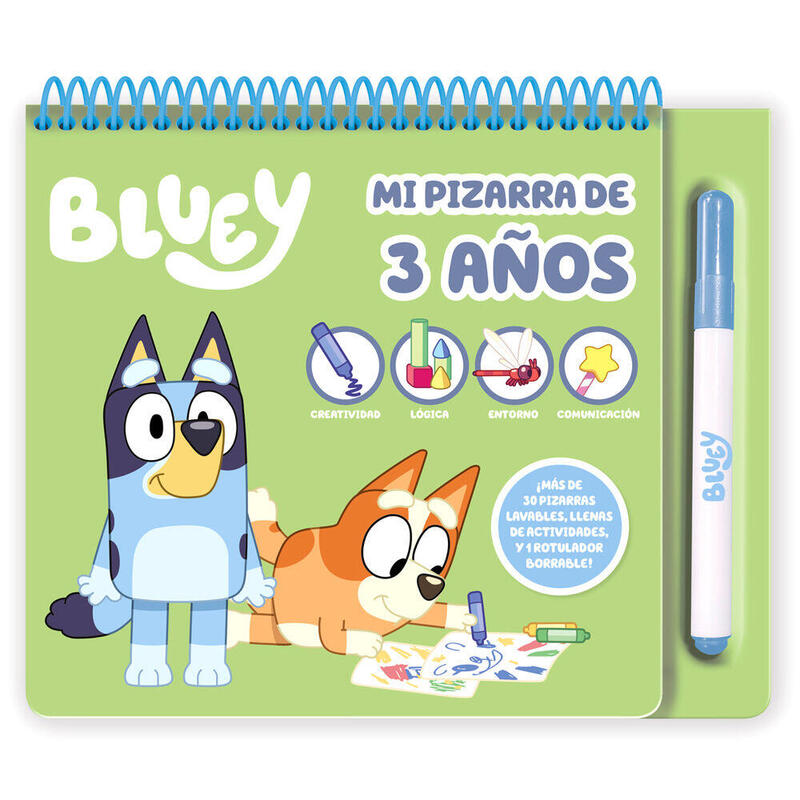 Mi Whiteboard Actividades 3 Years Bluey Spanish