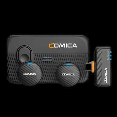 Microphone Wireless Comica Vimo Me Smartphone Combo Black Omnidirectional USB-C — image 1