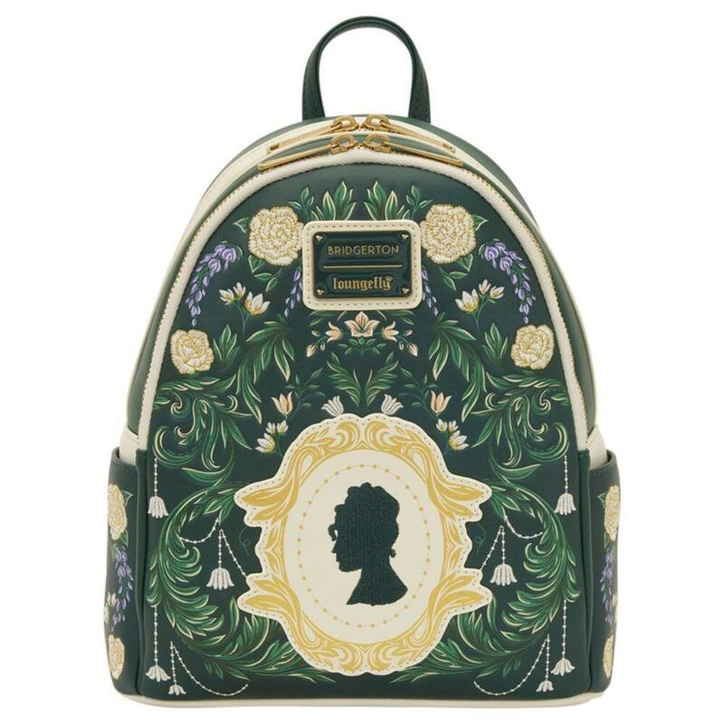 Loungefly Backpack Bridgerton Silhouette Floral Netflix 26CM