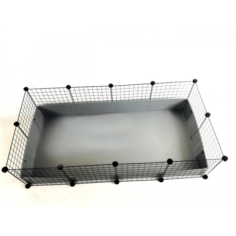 C&c Módulo Cage 4X2 Cerdo, Conejo, Erizo Silver