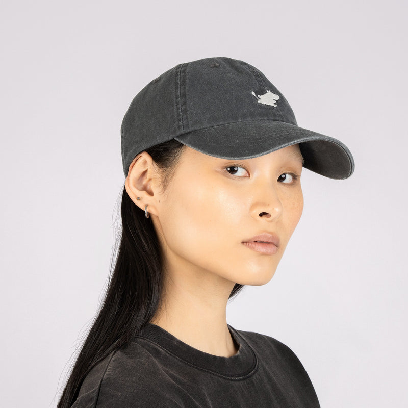 Moomin Classics Denim Dad Cap - Dark Grey