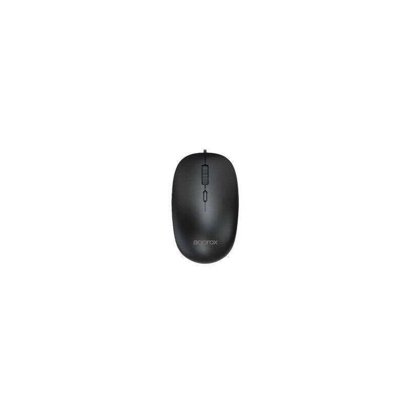 Approx Mouse APPXM150 Cable 1.35 1600 DPI Ajustables 4 Buttons Colour Black
