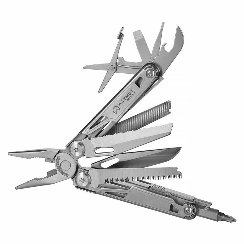 Multiherramienta Azimut Giewon - 14 Tools + Case For Cinturón (H2038)