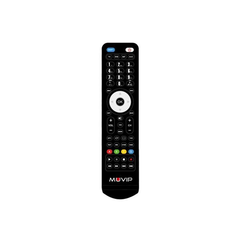 Muvip Remote Control 4 1 Universal - Programable - Aprendizaje From Controller Genuine - Black