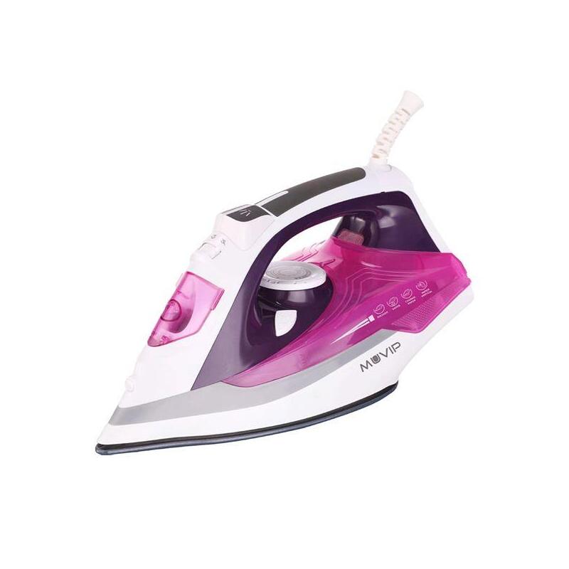 Muvip MV0641 Straightener Ropa Steam 2200W - Soleplate Ceramic - Funcion Steam Vertical - Sistema Autolimpieza