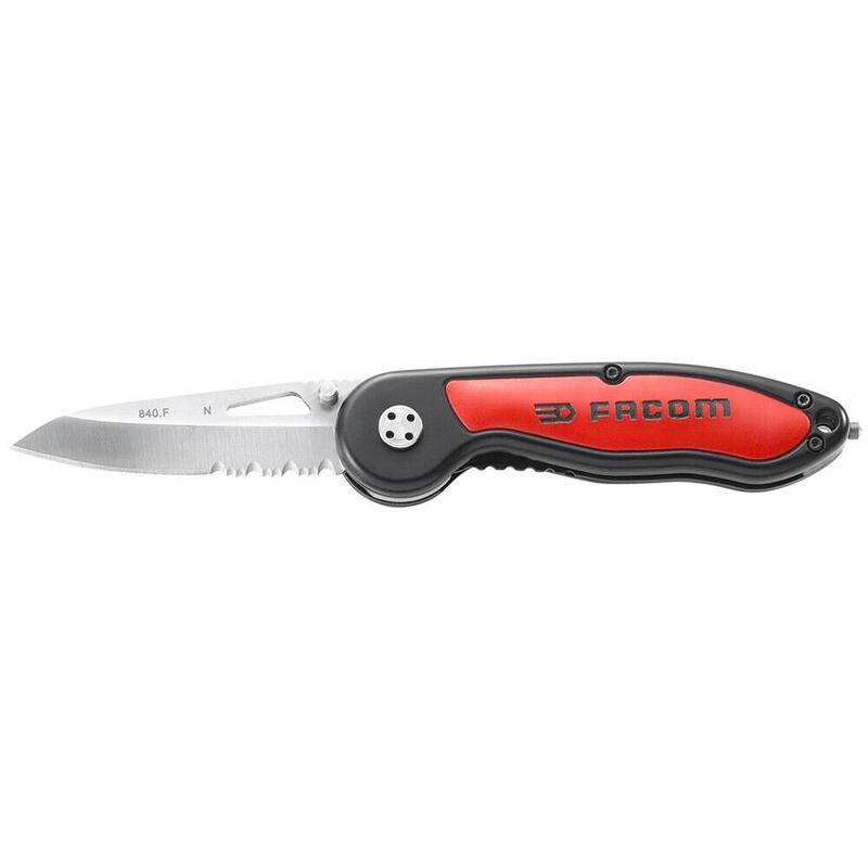 Knife Pelacable With Muesca Retención And Case