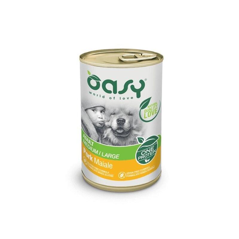 Oasy One Protein Adult Medium/Large Pork 400GR
