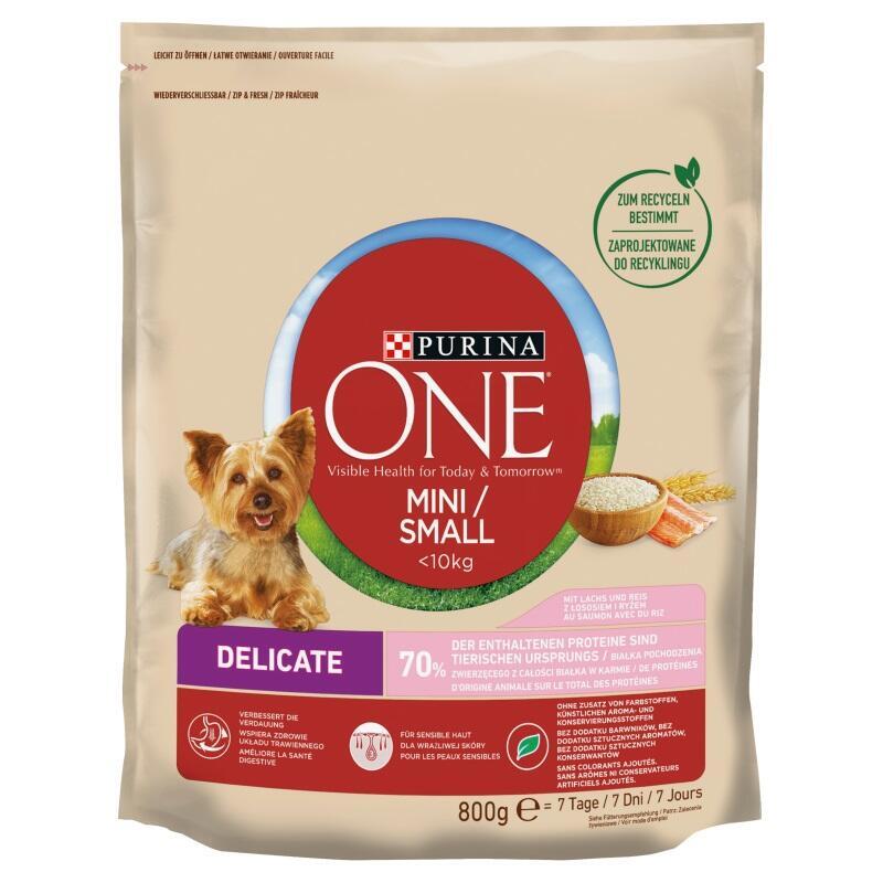 One Mini Delicate With Salmón And Arroz 800G