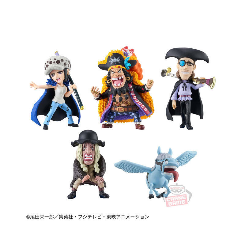 One Piece World Collectable Figure Trafalgar.law Vs Blackbeard Pirates 1 Unit Aleatoria