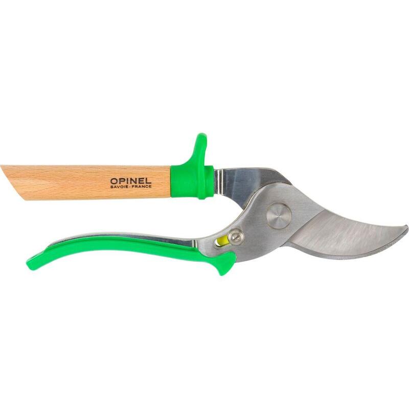 Opinel Hand Pruner Meadow Beech Wood / Green
