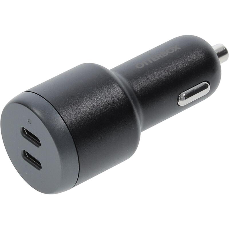 Otterbox Power Adapter Car 65 Watts PD 3.1/Pps 2 Connectors Output (2 Usb-c) Black