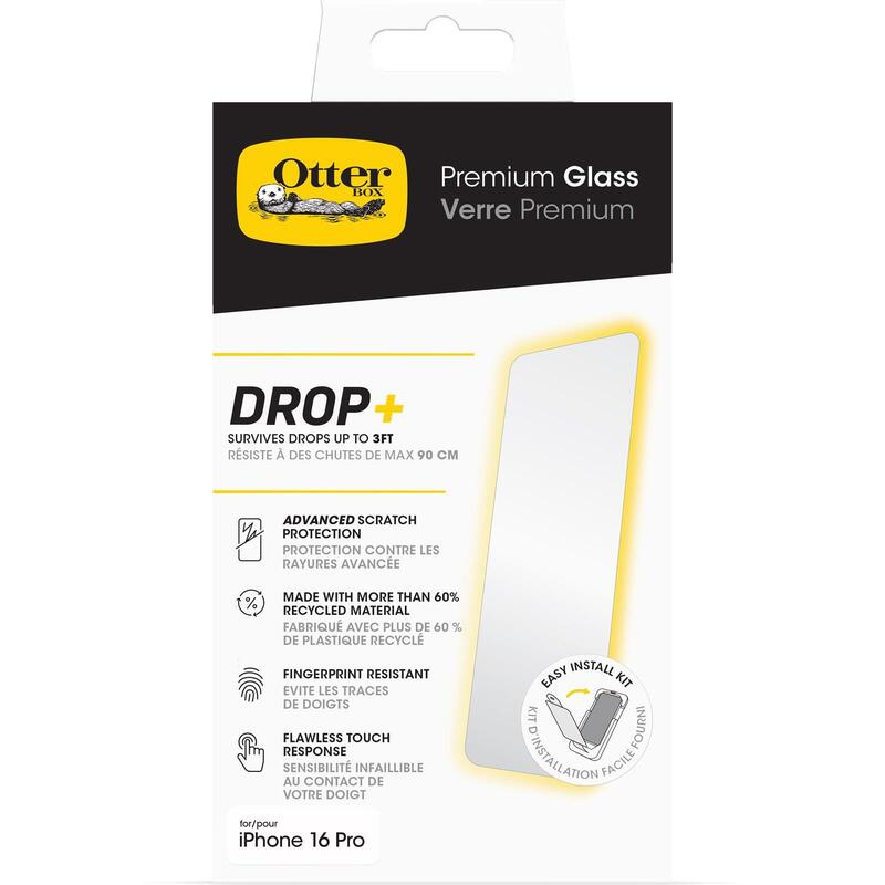 Otterbox Premium Screen Protector Phone Mobile Phone Glass Transparent Apple Iphone 16 Pro