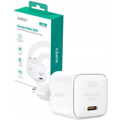 PA-B1L White Omnia Ii Mini Charger Network 1x USB-C Powerdelivery 30W 5A — image 1