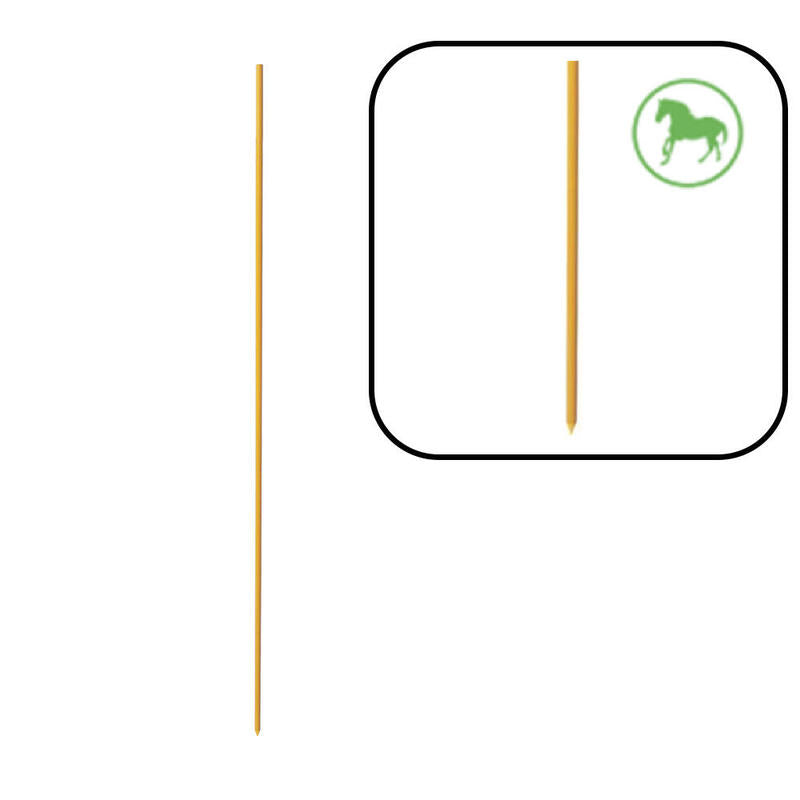Pack 50 Piquetas Fibre Yellow 150CM