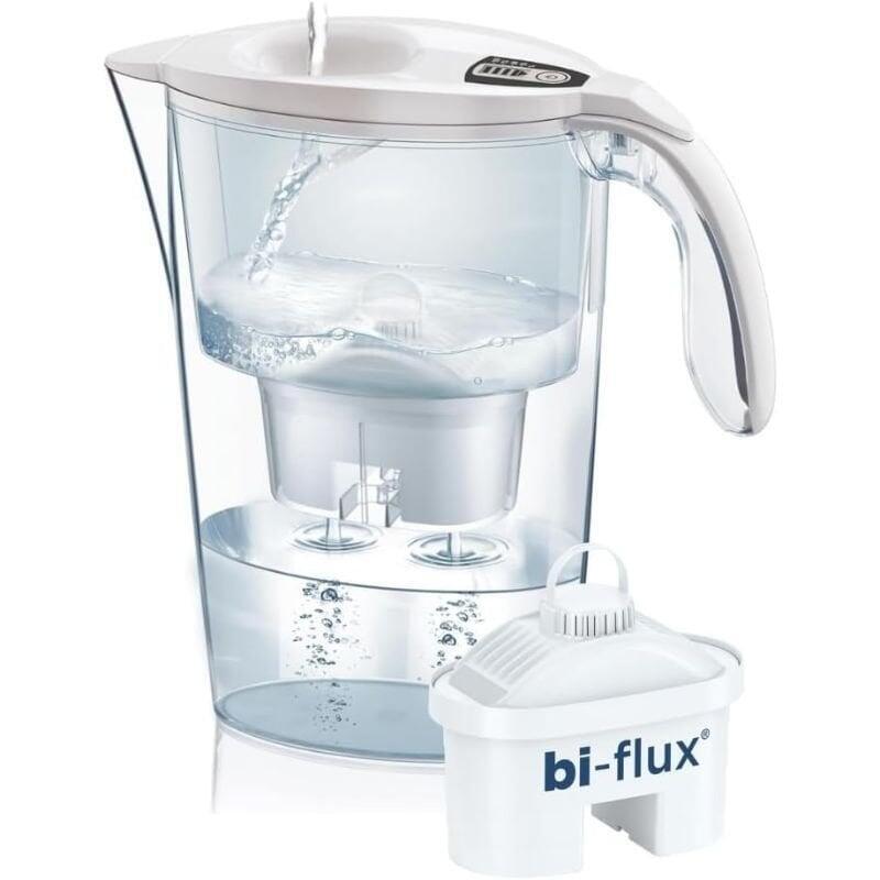Laica Pack Jarra Filtrante Stream 2.3L White Jarra + 1 Filter Bi-flux
