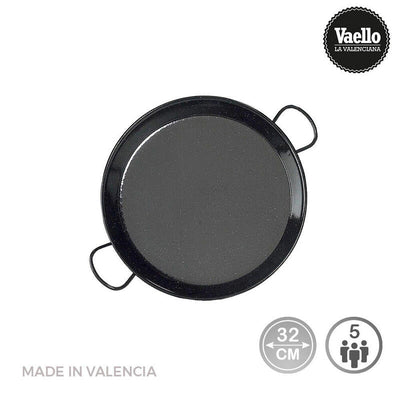 Vaello Paellera Esmaltada Induccion And Vitroceramica Ø32CM (5 Personas). — image 1