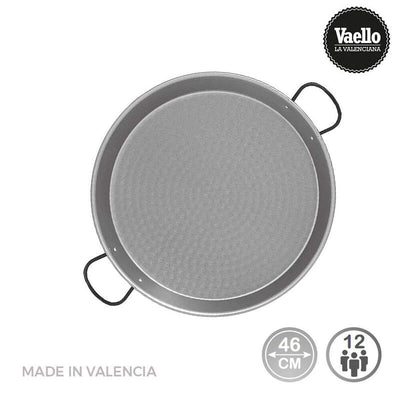 Vaello Paellera Tradicional Steel Pulido Ø46CM (12 Personas). — image 1