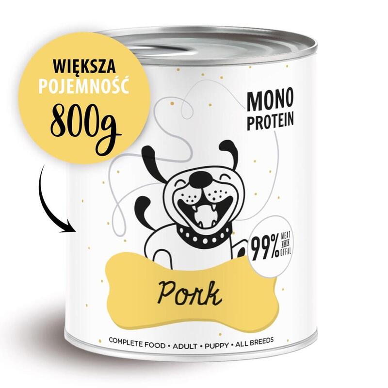 Paka Zwierzaka Pepe Pork - Comida Húmeda Perros - 800G