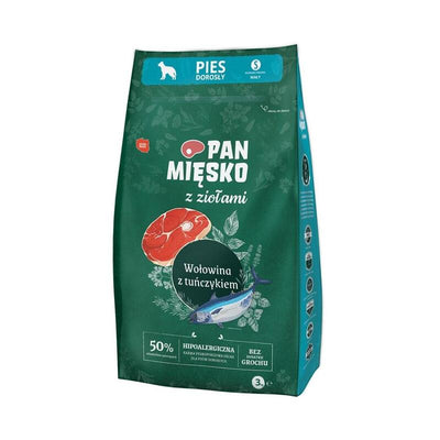 Pan Miesko Carne With Atún Alimento Seco Perro 3KG — image 1