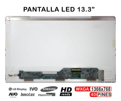 Screen LED 13.3 Laptop LTN133AT17 TN133AT17-101 LTN133AT17-102 LTN133AT17-104 — image 1