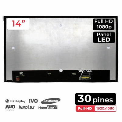 Screen LED 14 Laptop HP Elitebook 840 Series X140NVFC R0 — image 1