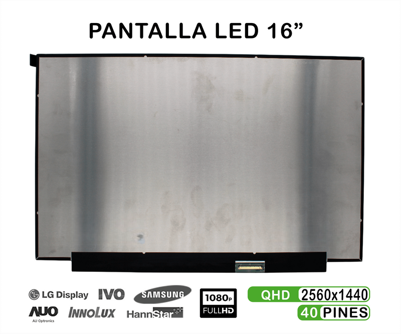 Screen LCD LED 16,1 QHD HP Victus NE161QHM NY1 40 Pin