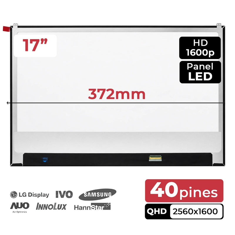 Screen LED Matte 17 Laptop Lg 17Z90R LP170WQ2-SPB1 FHD 40 Pines