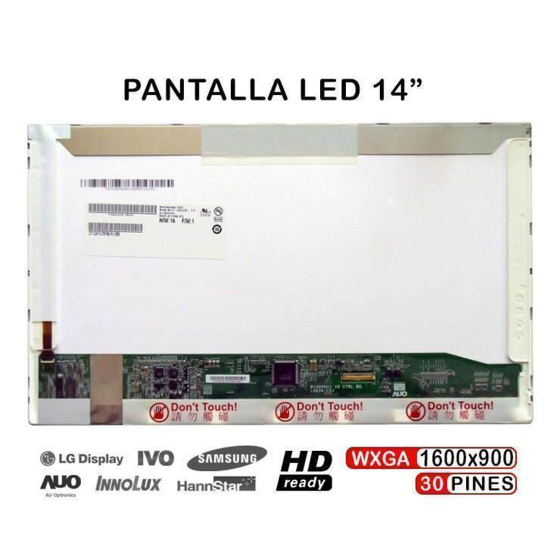 Screen LED 14 Laptop Auo B140RW01 V.2 B140RW03 V.1