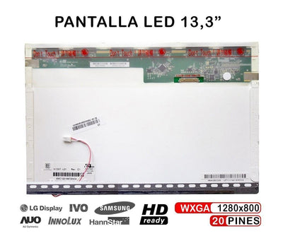 Screen LCD 13.3 Laptop LTN133AT07 LTN133AT08 LTN133AT02 — image 1