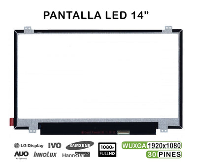 Screen LED 14 Laptop B140HAN02.4 — image 1