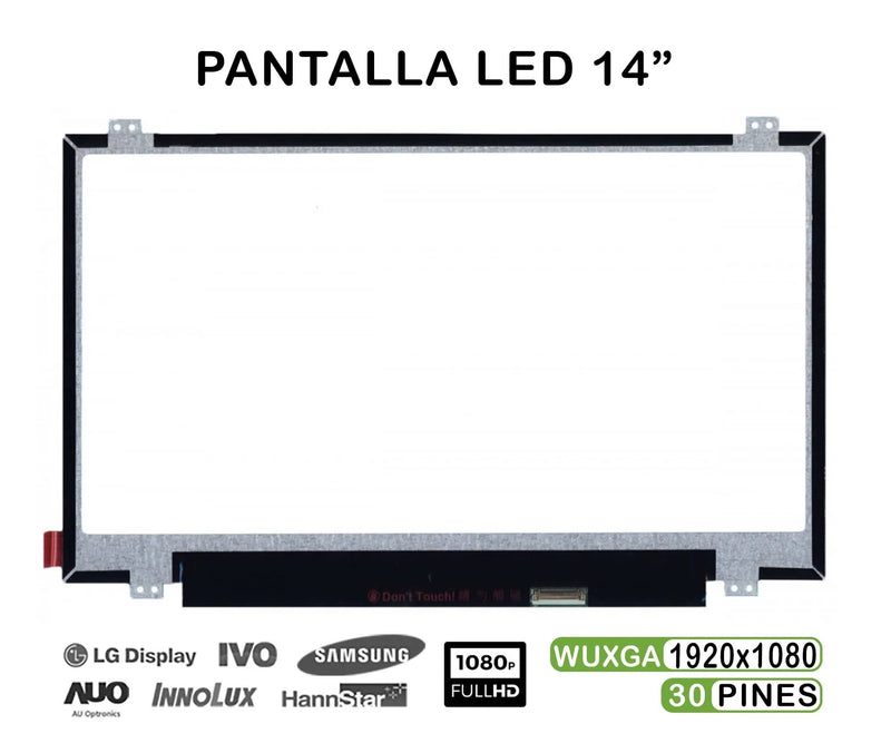 Screen LED 14 Laptop B140HTN01.B