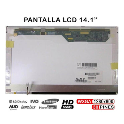 Screen LCD 14.1 Laptop HP Compaq 6510B 30 Pines — image 1