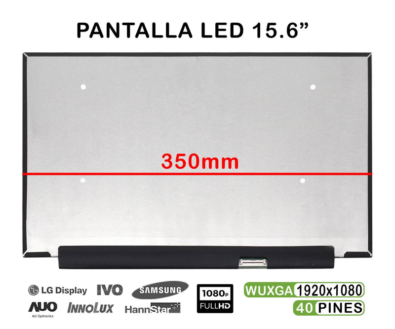 Screen LED 15.6 Laptop LM156LF2L01 350MM FHD 40 Pines