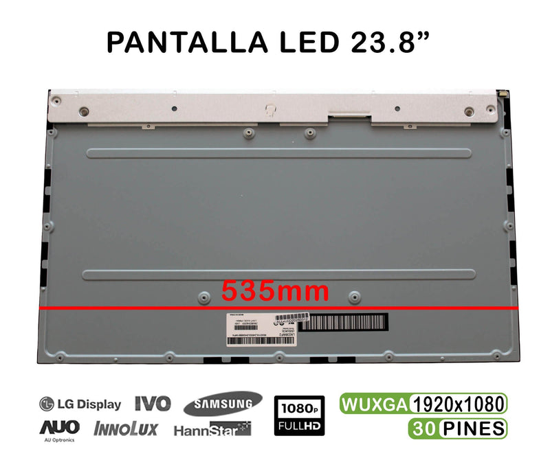 Screen 23.8 Laptop LM238WF2-SSK3 LED 1920×1080