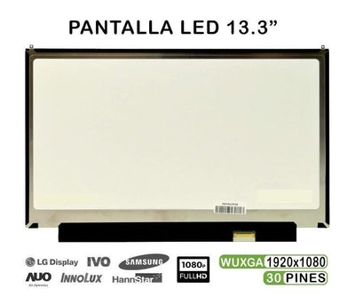 Screen LED 13.3 Laptop LP133WF6-SPB1 IPS FHD 30 Pines — image 1