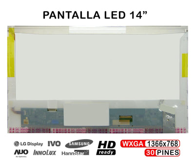Screen LED 14 Laptop LTN140AT05-102 30 Pines — image 1