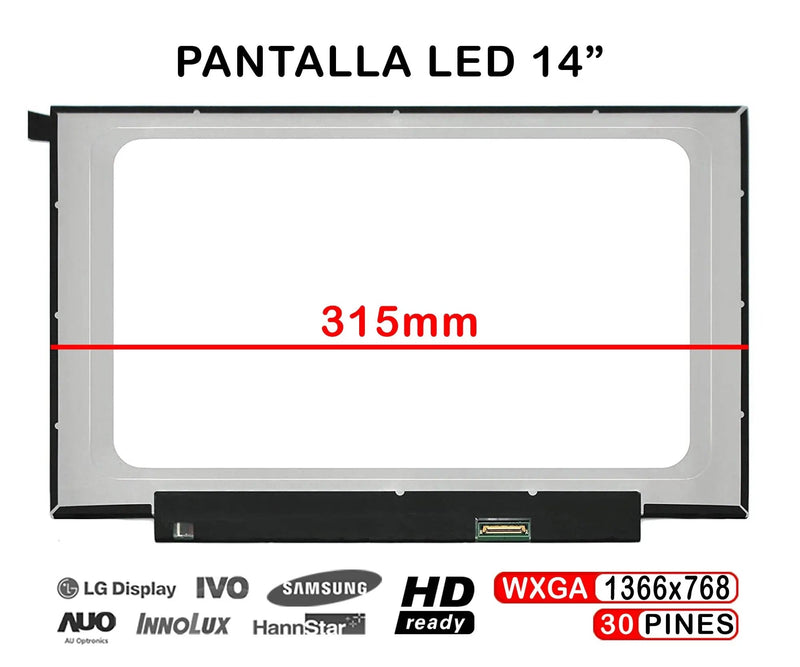 Screen LED Matte 14 Laptop MB140AN01-5