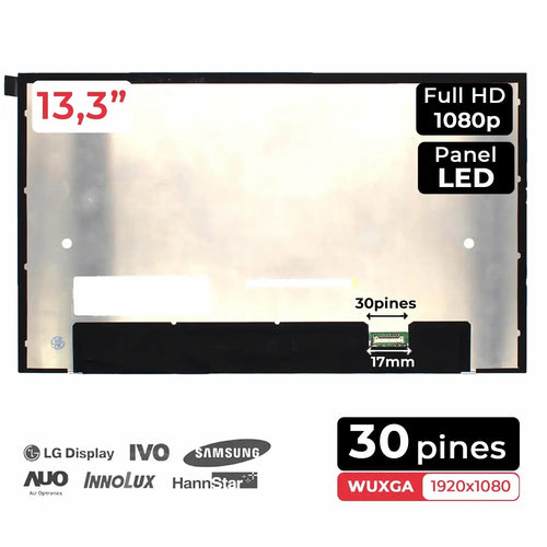 Screen LED 13.3 Laptop NV133FHM-N49 30 Pines — image 1