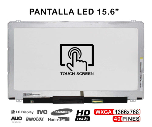 Screen Touchscreen LED 15.6 Laptop NT156WHM-A00 — image 1