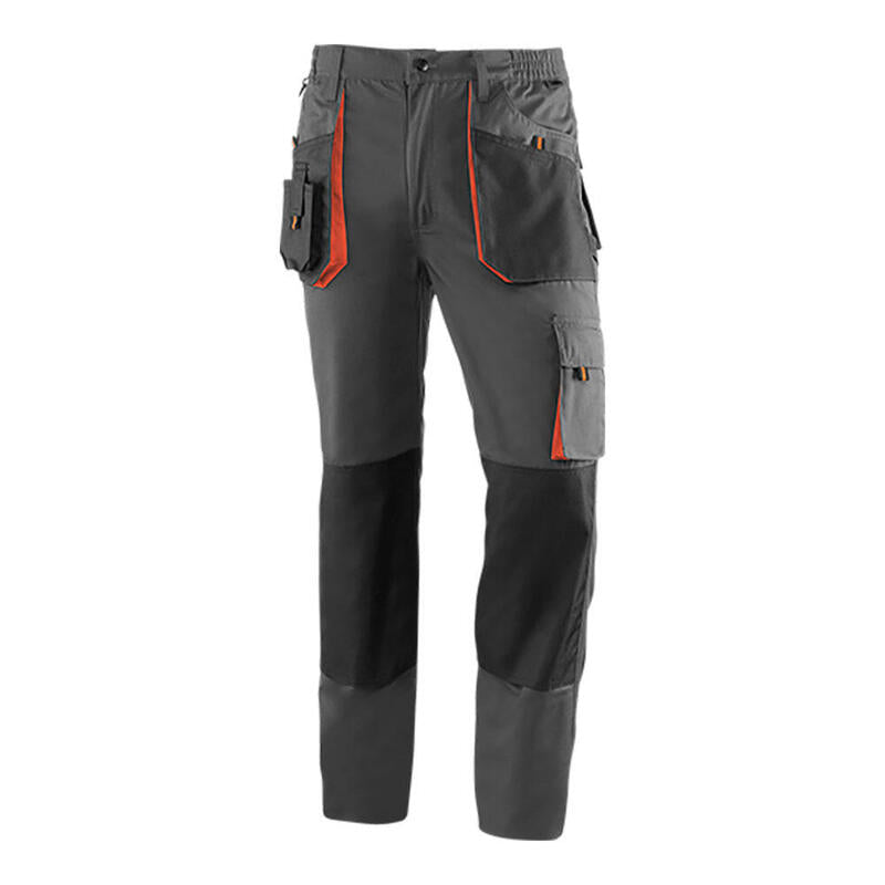 Juba Trousers Long Top Range Grey/Black/Naranja.talla L.