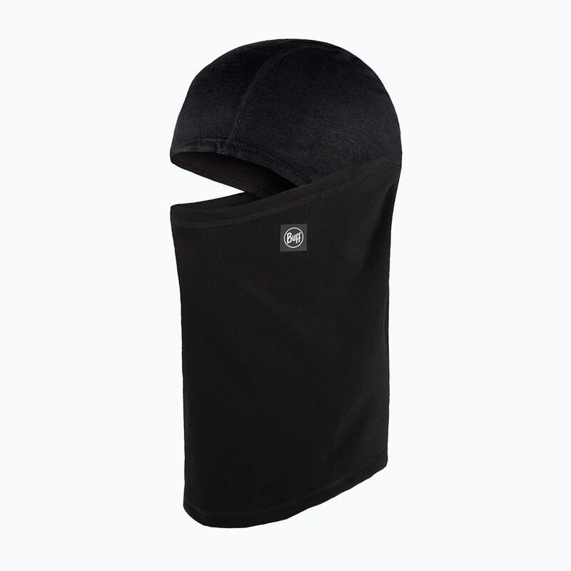 Buff Pasamontañas Tech Fleece Hinged Balaclava Solid, Black