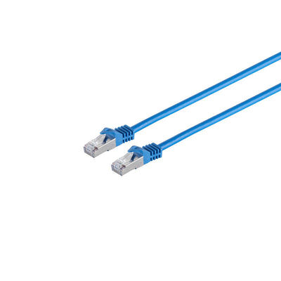 PATCHK.CAT.7/6A S/FTP 5M Blue RJ45 Halogenfrei (lszh) — image 1