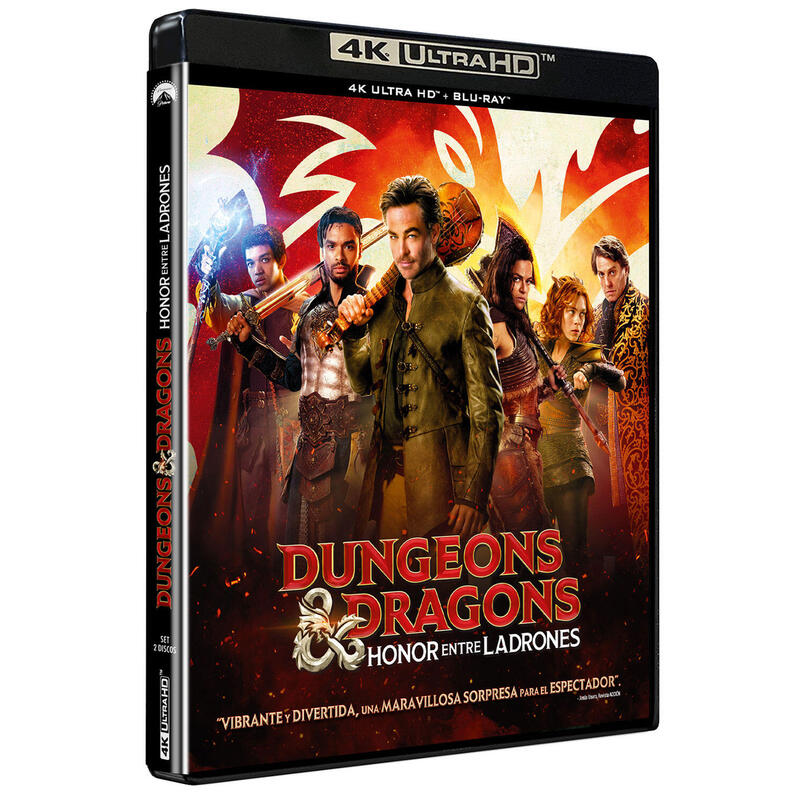 Film Dungeons & Dragons - Honor Entre Ladrones (4K Uhd) - Bd Blu-ray