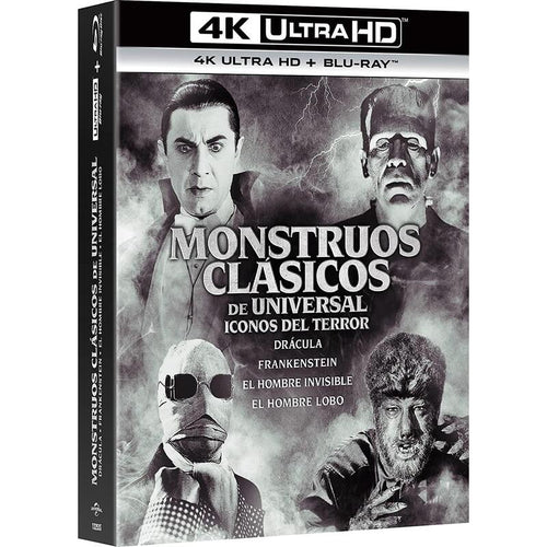 Film Monstruos Clásicos Pack (4K UHD + Bd) - Bd Blu-ray — image 1