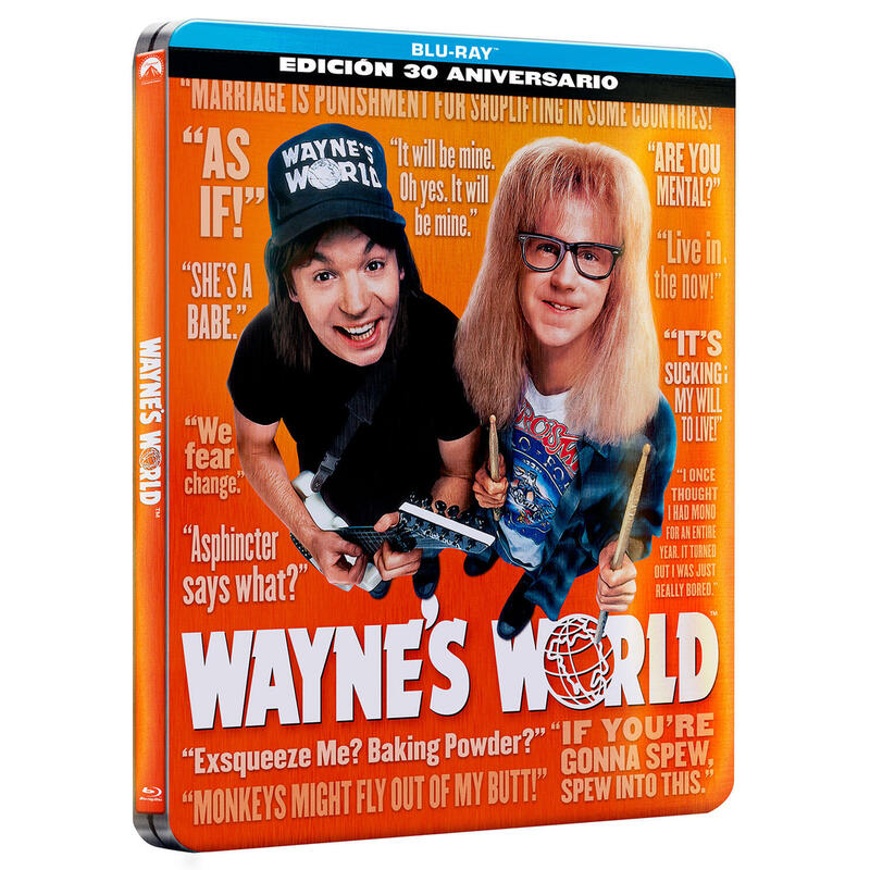 Film Wayne's World ¡qué Desparrame! (steelbook) - Bd Blu-ray